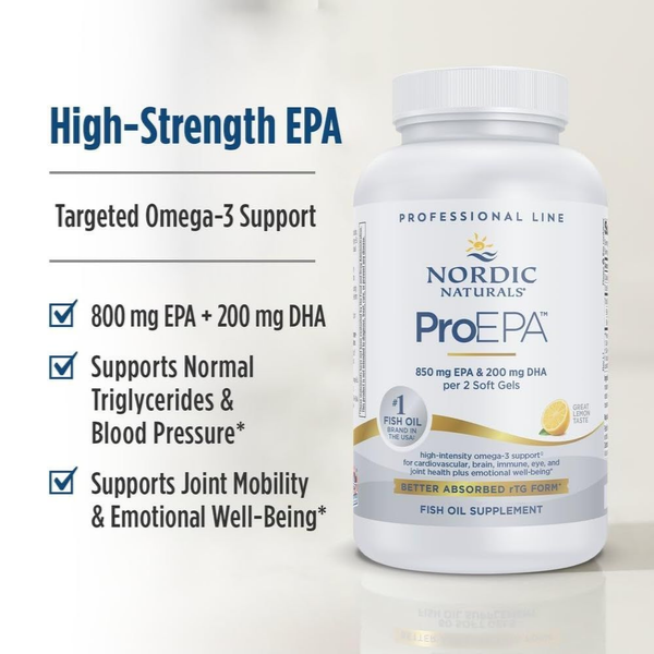 ProEPA™ EPA 850 mg DHA 250 mg (120 softgels), Nordic Naturals