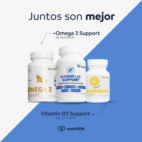Complejo B, Energía y Claridad Mental (60 caps), NutriADN