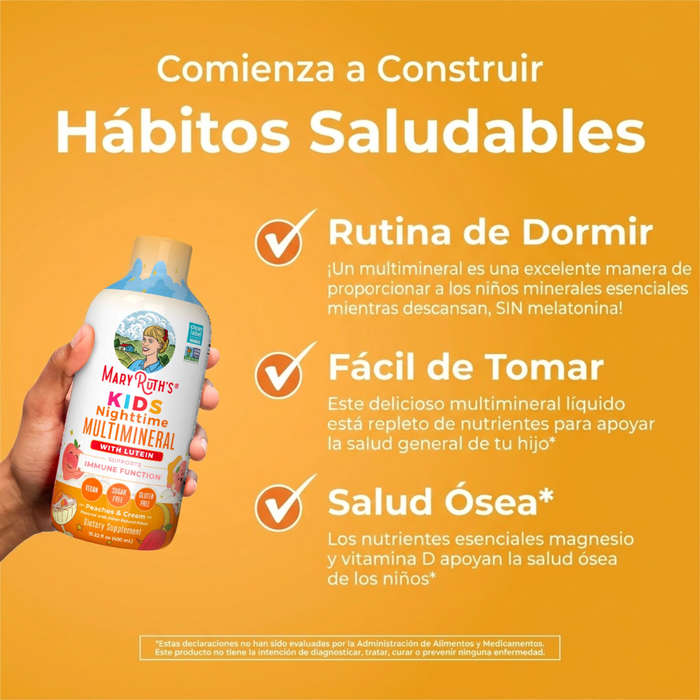 KIT #13 Multivitamínico Matutino + Multimineral Nocturno Para Niños, MaryRuth's