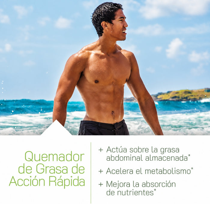 Kit #1 Multivitaminico Quick Energy Red + Quemador de Grasa Abdominal Almacenada, Irwin Naturals