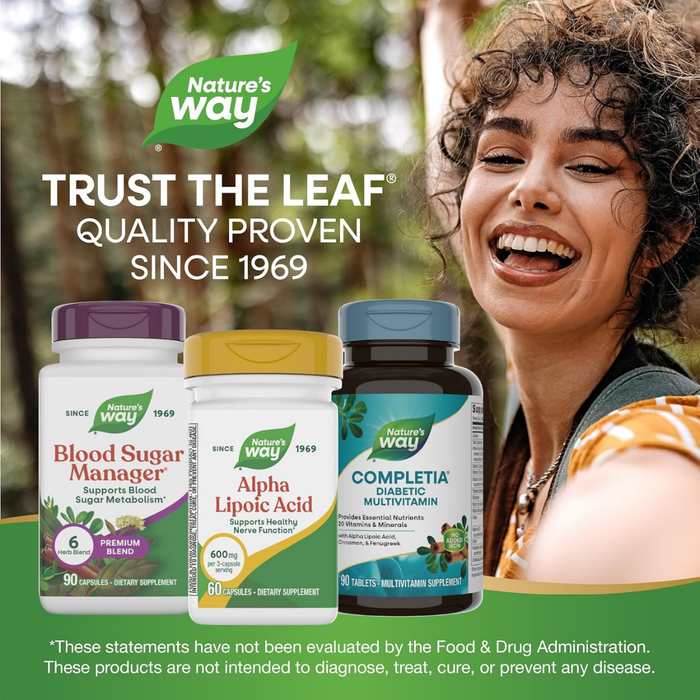 Acido Alfa Lipoico 600 mg (60 caps), Nature's Way