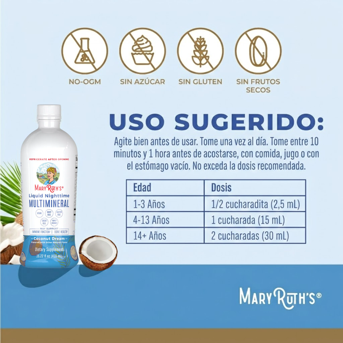 KIT #12 Multivitamínico + Multimineral + Probióticos Familiar, MaryRuth's