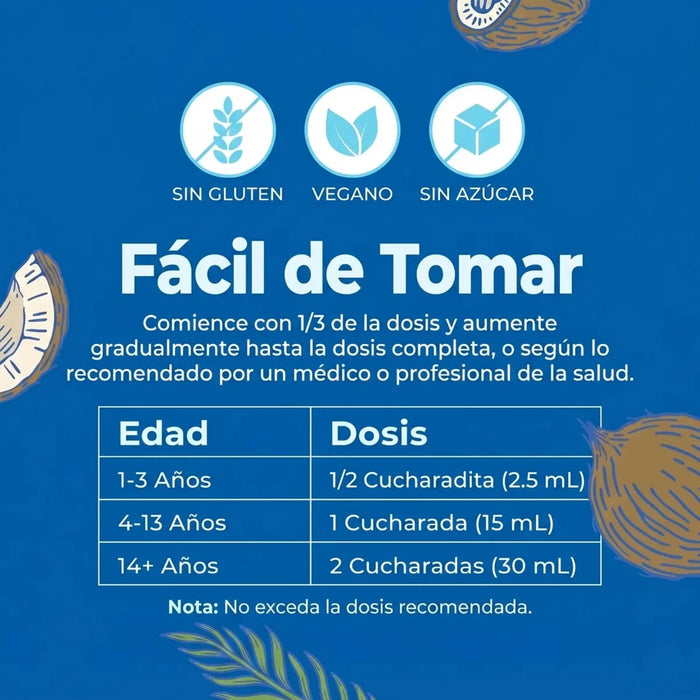 Kit #23 Multimineral Nocturno Sabor Coco (887 mL), MaryRuth's
