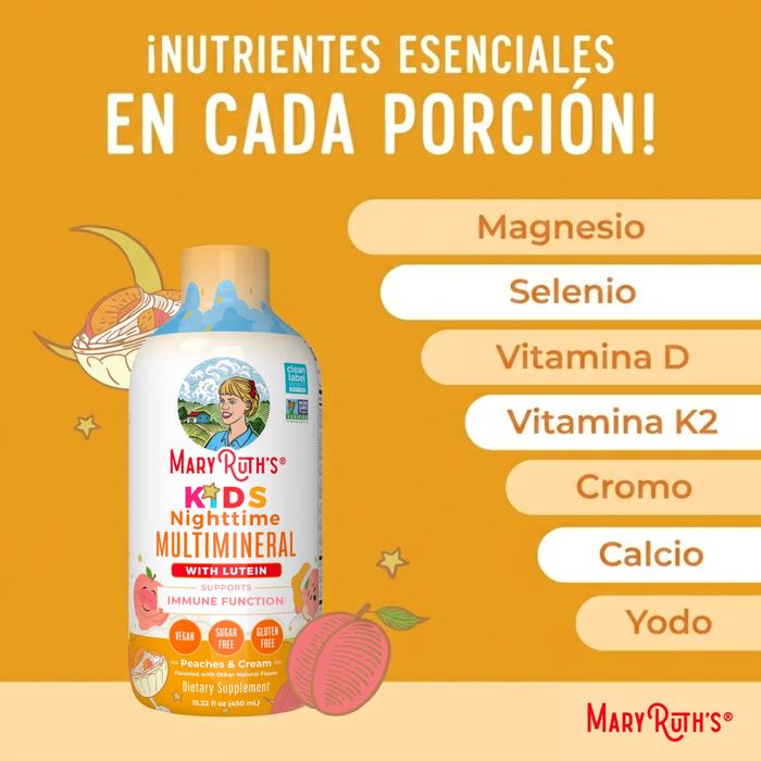 KIT #13 Multivitamínico Matutino + Multimineral Nocturno Para Niños, MaryRuth's