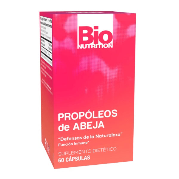 Propóleo De Abeja 1,000 Mg (60 Capsulas), Bio Nutrition