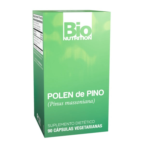 Polen De Pino 1,500 Mg (90 Capsulas), Bio Nutrition