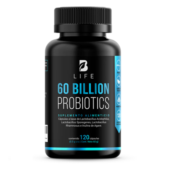60 Billones de Probióticos (60 caps), Blife