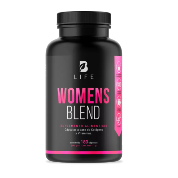 Multivitaminico para Mujeres 650 mg (180 caps), Blife