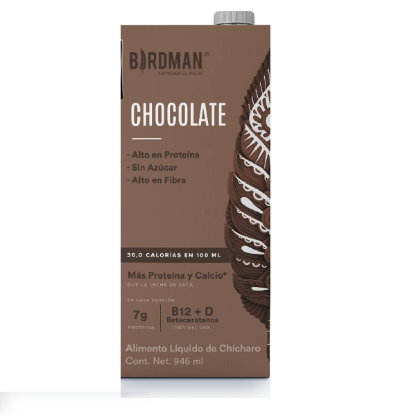 Bebida Vegetal sabor Chocolate (946ml), Birdman