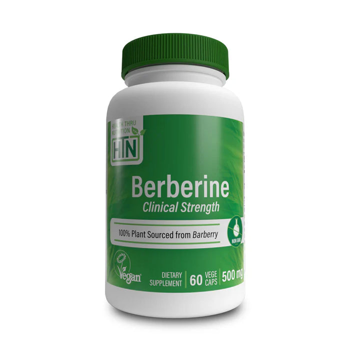 Berberina Fuerza Clínica 500mg (60 caps), Health Thru Nutrition