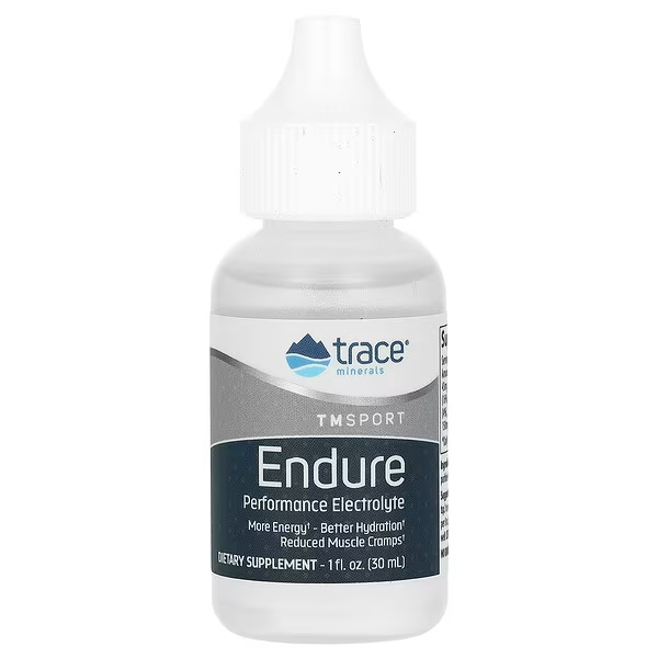 TMSPORT Endure, Electrolito para Rendimiento (1 fl oz /30 ml), Trace Minerals