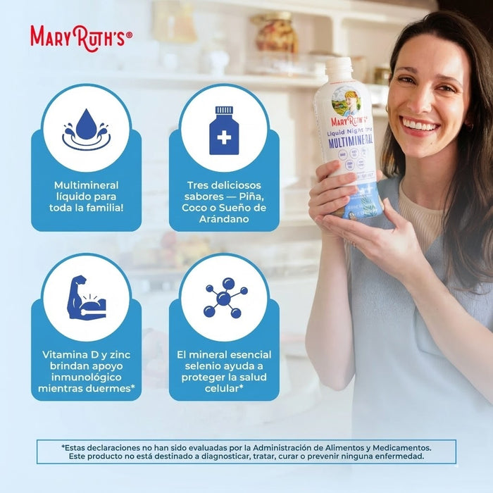Multimineral Night Liquid 32oz(946ml) Mary Ruth