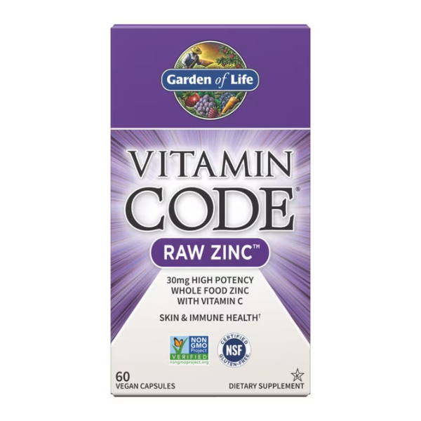 Zinc (60 veg caps), Garden of Life