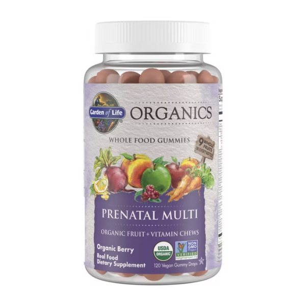 Multivitaminico Prenatal Organico (120 Gomitas), Garden of Life