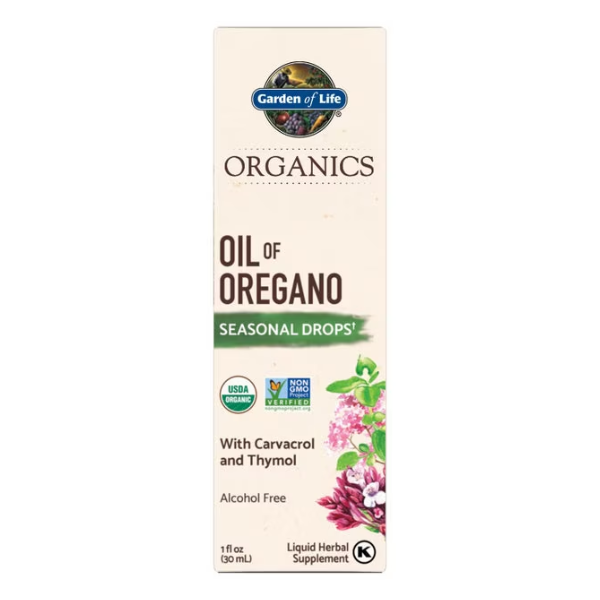 CC Aceite de Orégano Orgánico (1 oz 30 ml), Garden of Life
