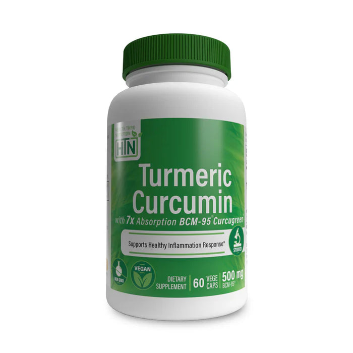 Turmeric Curcumin 500 mg (60 caps) , Health Thru Nutrition