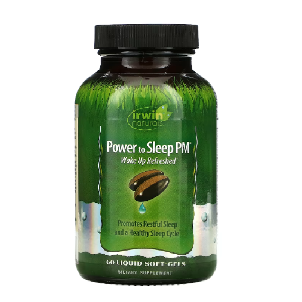 Poder para Dormir PM (60 softgels), Irwin Naturals