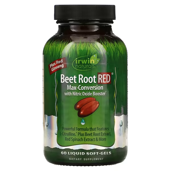 Raíz de remolacha ROJA (60 softgels), Irwin Naturals