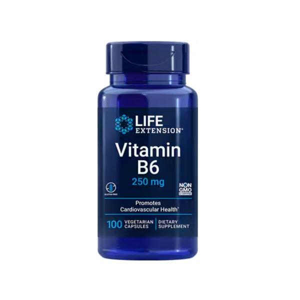 Vitamina B6 250 mg (100 caps), Life Extension