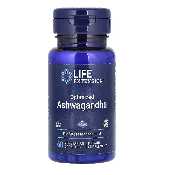 Ashwagandha Optimizada (60 veg caps), Life Extension