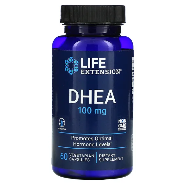 DHEA 100 mg (60 veg caps) , Life Extension