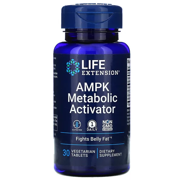 Activador Metabólico de la AMPK (30 tabs), Life Extension