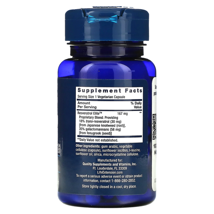 Resveratrol Elite™ (30 veg caps) , Life Extension