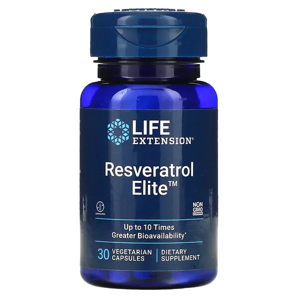 Resveratrol Elite™ (30 veg caps) , Life Extension