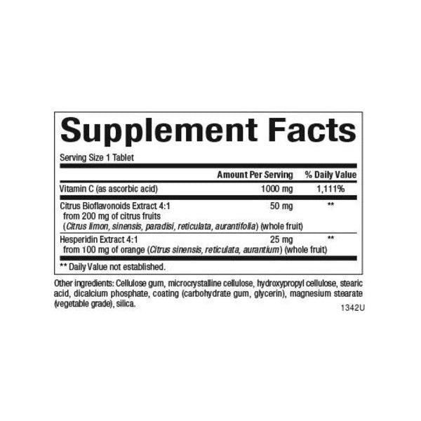 Vitamina C 1,000 mg Lanzamiento Cronometrado (90 tabs), Natural Factors