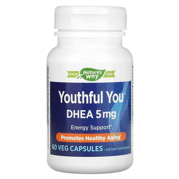 Youthful You™ DHEA 5mg (60 veg caps)