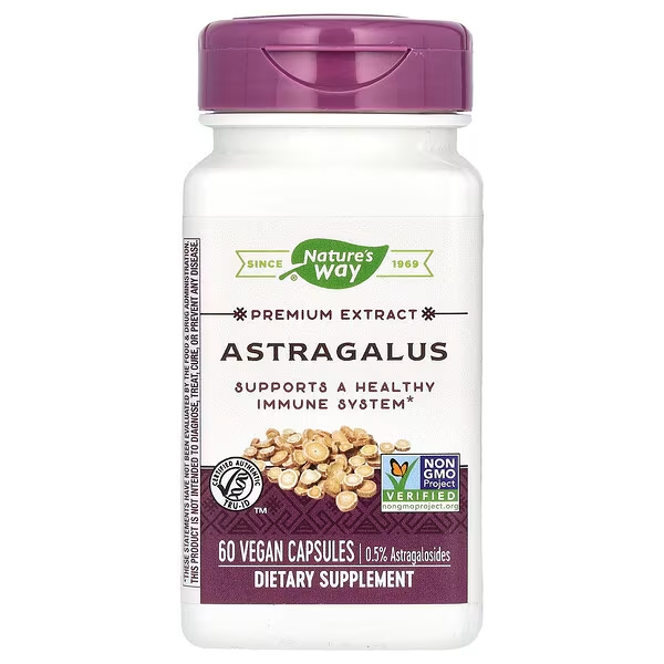 Astragalo (60 veg caps), Nature's Way