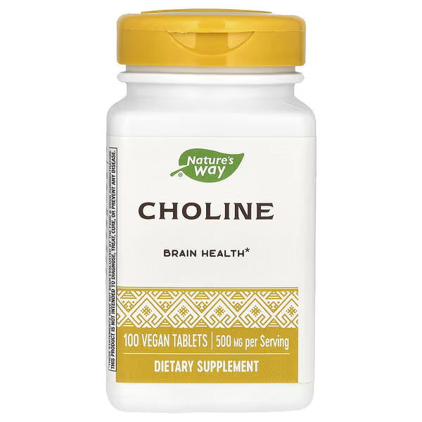 Colina 500 mg (100 veg tabs), Nature's Way