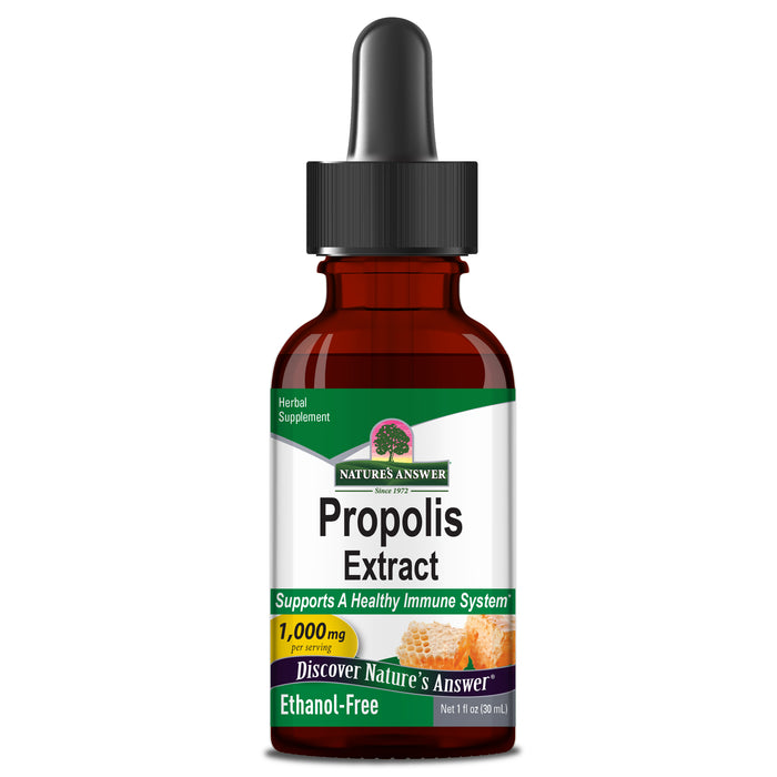 Extracto Líquido de Propóleo 1,000 mg (1 fl oz/30 ml), Propolis Extract , Nature's Answer