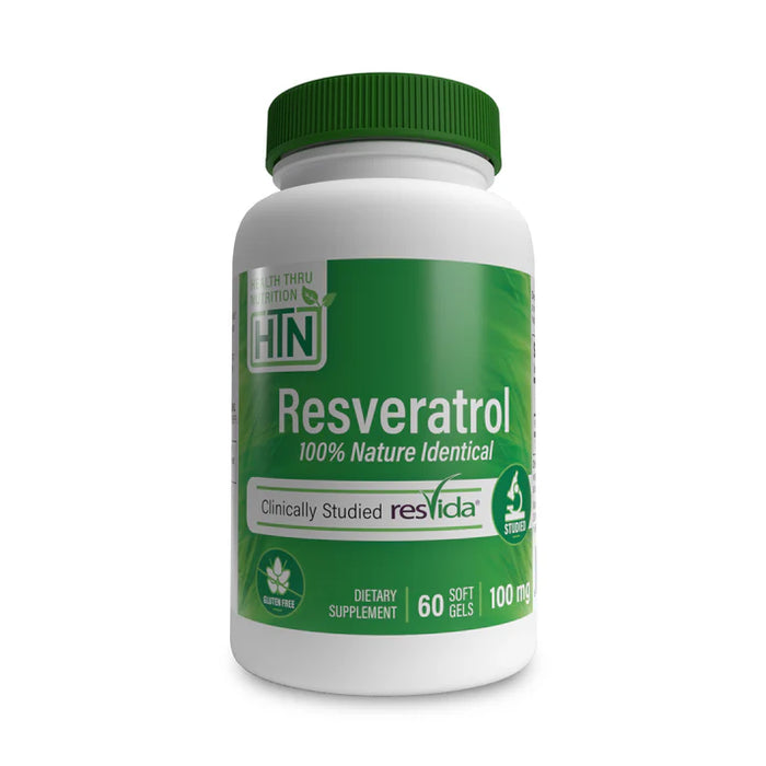 Resveratrol 100 mg (60 caps) , Health Thru Nutrition