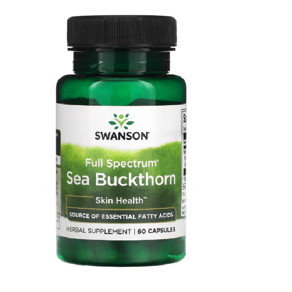 Full Spectrum Sea Buckthorn 400 mg (60 Caps), Swanson