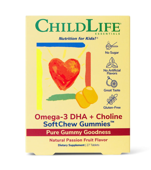 Omega-3 DHA + Colina para Niños (27 tabs), Child Life