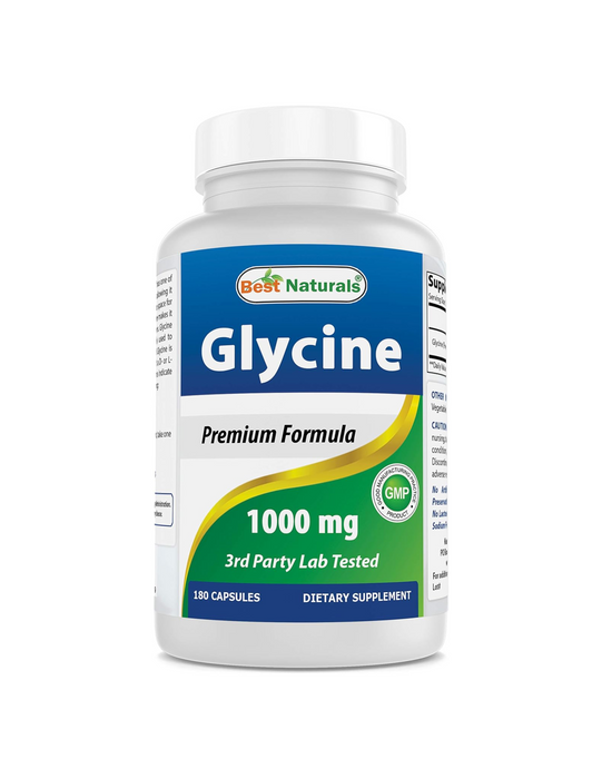 Glicina 1000 mg (180 caps), Best Naturals