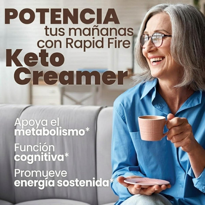 Crema para Café KETO Rapid Fire® (240 g), Windmill