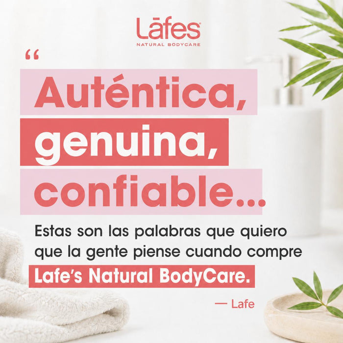 Desodorante Roll-On Rosa + Cilantro (3 oz / 88 ml), Lafe's