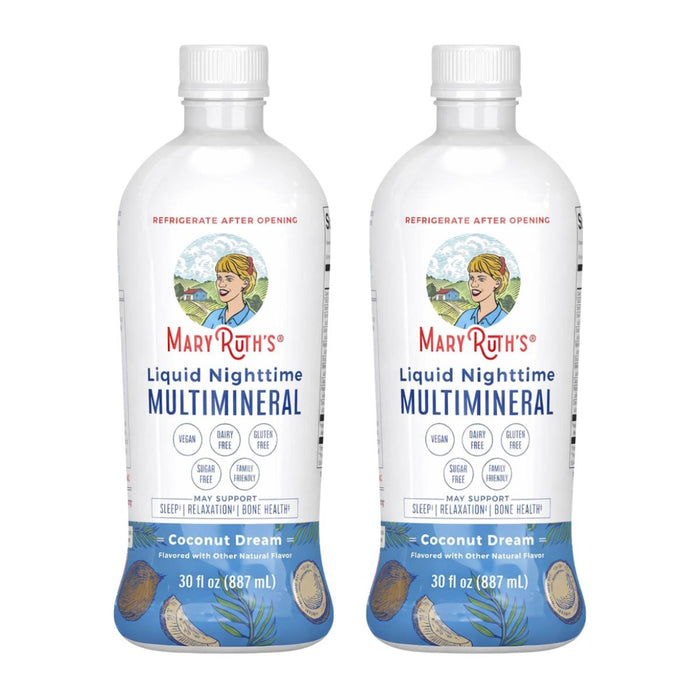 Kit #23 Multimineral Nocturno Sabor Coco (887 mL), MaryRuth's