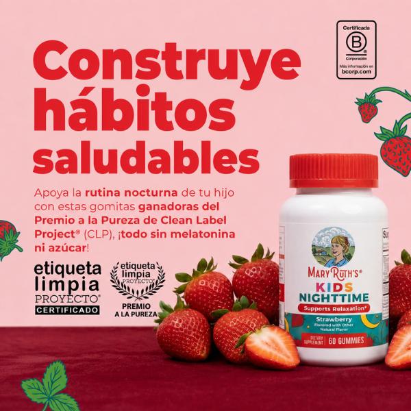 KIT #25 Multivitamínico y Sueño para Niños (60 gomitas c/u), MaryRuth's