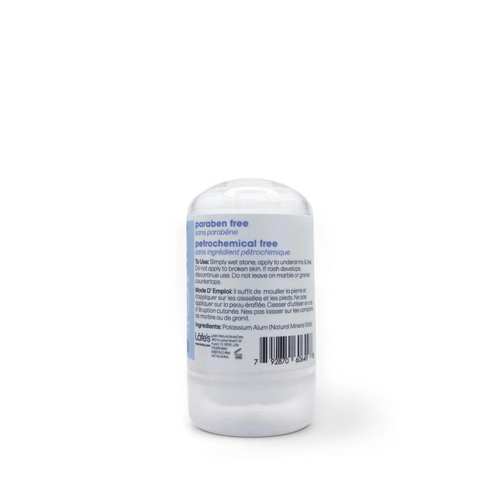 Desodorante Piedra de Cristal Mineral (2.25 oz / 63 g), Lafe's
