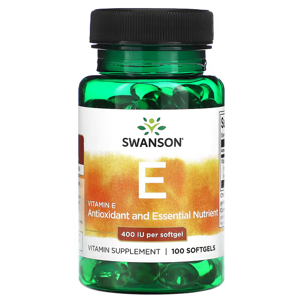 Vitamina E, 400 IU ,268 mg ( 100 softgels), Swanson