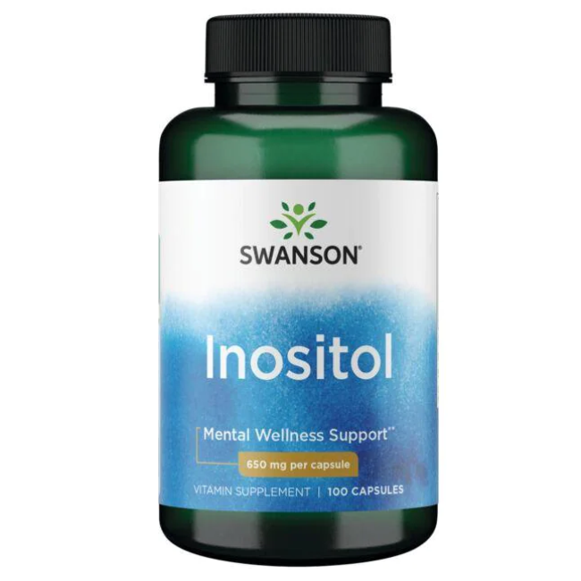 Inositol 650 mg (100 caps) Swanson, Swanson