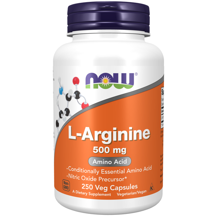 L-Arginina 500 mg (250 veg caps)