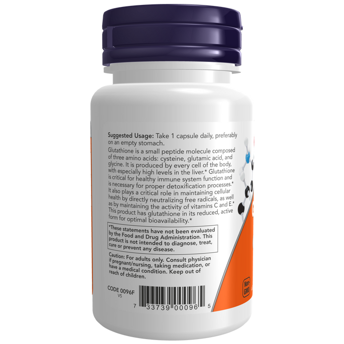 Glutathione 250 mg (60 Veg caps) / Glutathione 250 mg