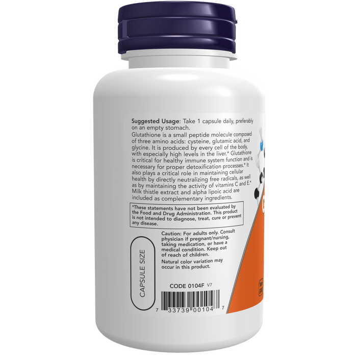 Glutathione 500mg (60 Vegcap) / Glutathione 500mg