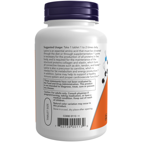 L-Lysine 1000mg (100 Tabs) / L-Lysine 1000mg