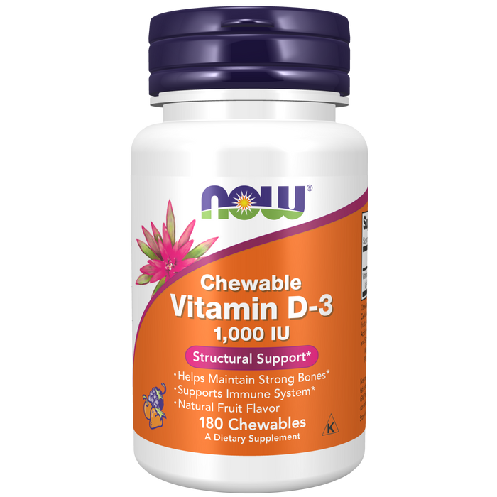 Vitamin D-3 1000 IU (180 Chewables)/ Chewables