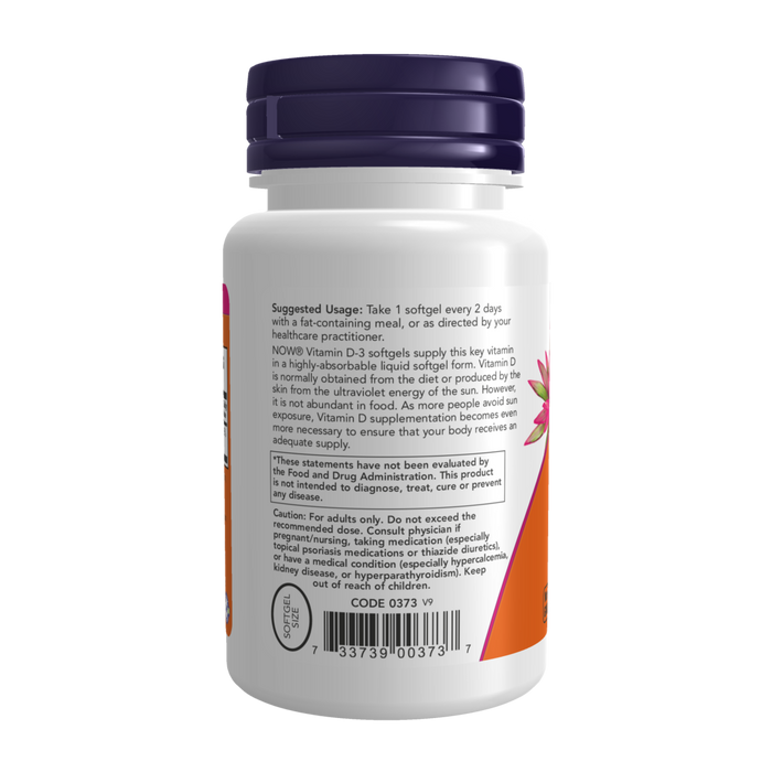 Vitamina D3 5000 IU (240 softgels)